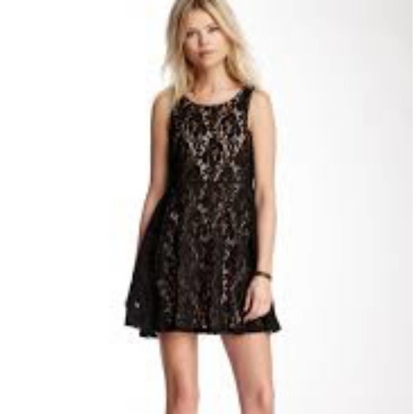 Free People Black Lace Babydoll - Picture 3 of 9